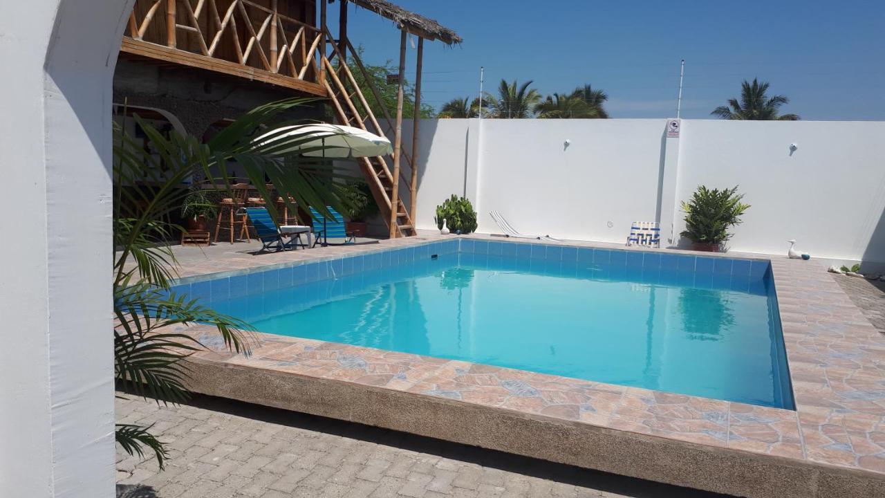 Hostal Villa Brisa Ballenita Bagian luar foto