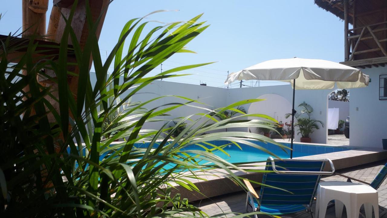 Hostal Villa Brisa Ballenita Bagian luar foto
