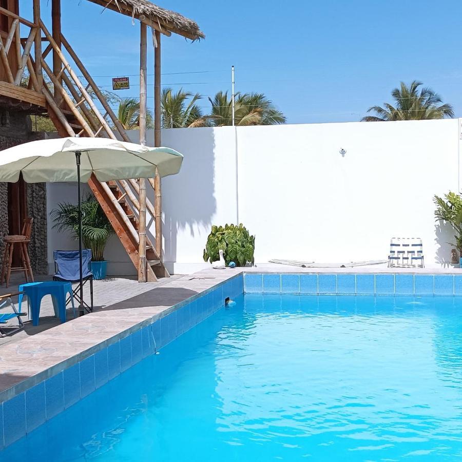 Hostal Villa Brisa Ballenita Bagian luar foto