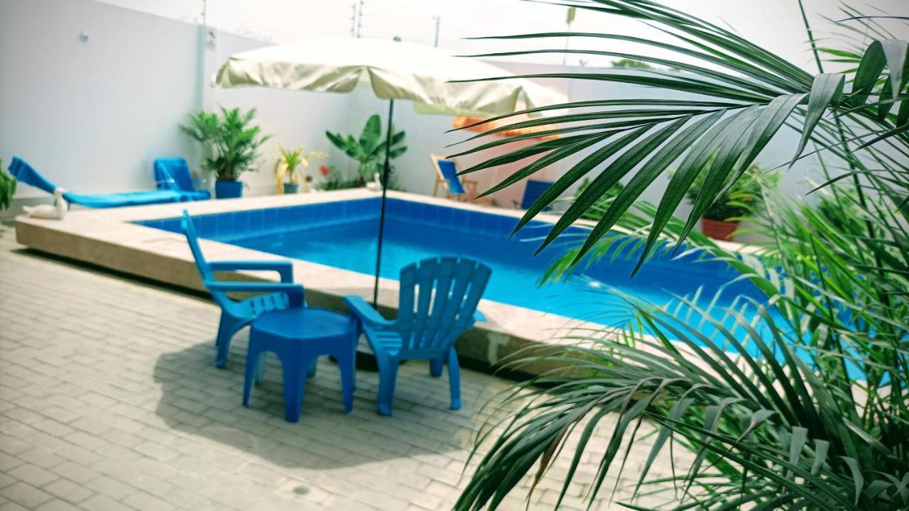 Hostal Villa Brisa Ballenita Bagian luar foto