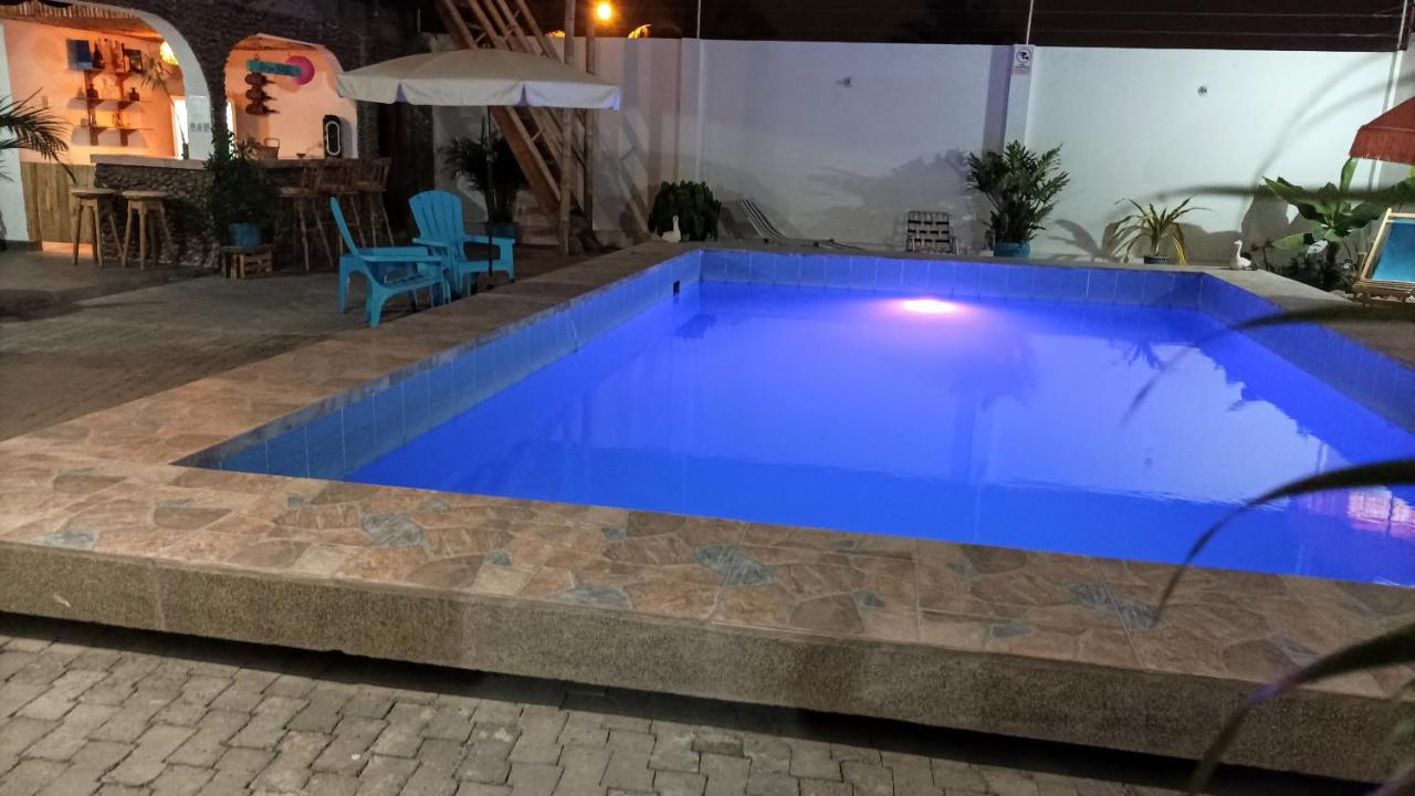 Hostal Villa Brisa Ballenita Bagian luar foto