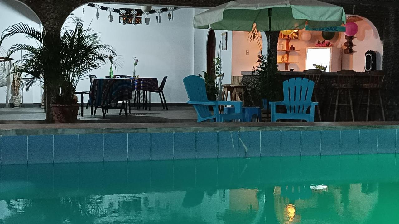 Hostal Villa Brisa Ballenita Bagian luar foto