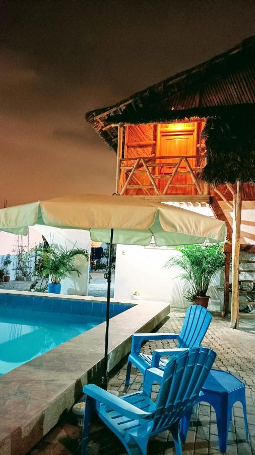 Hostal Villa Brisa Ballenita Bagian luar foto