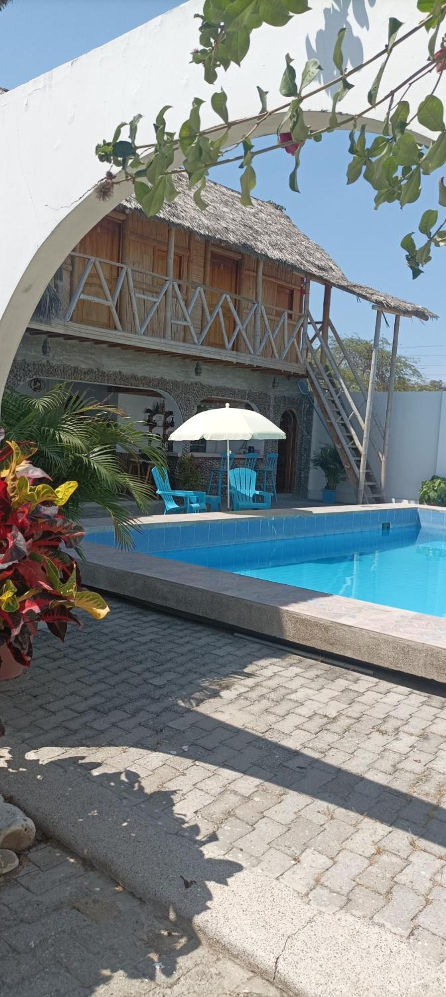 Hostal Villa Brisa Ballenita Bagian luar foto