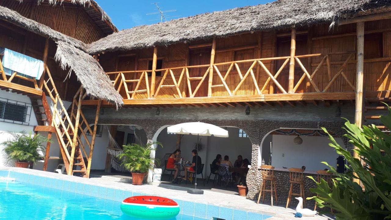 Hostal Villa Brisa Ballenita Bagian luar foto